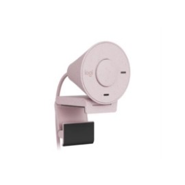 Cámara Web Logitech Brio 300 1080p USB-C con Corrección Iluminación Automática Micrófono Color Rosa