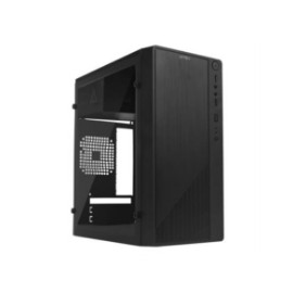 Gabinete Acteck Kioto GC240 Mini Torre con Fuente 500W Micro ATX/Mini ITX Acrílico USB 2.0 Color Negro