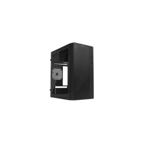 Gabinete Acteck Kioto GC240 Mini Torre con Fuente 500W Micro ATX/Mini ITX Acrílico USB 2.0 Color Negro