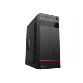 Gabinete Stylos Micro ATX Modelo 2 Fuente de Poder 500W Color Negro