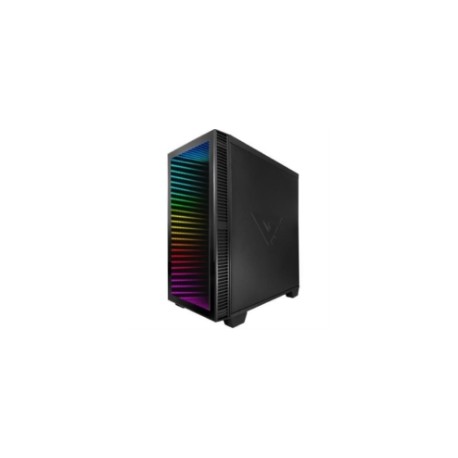 Gabinete Vorago Game Factor CSG560 Optical Micro ATX Cristal RGB 1 Ventilador 120mm