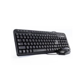 KIT VORAGO TECLADO Y MOUSE KM-105 ALAMBRICO MULTIMEDIA USB