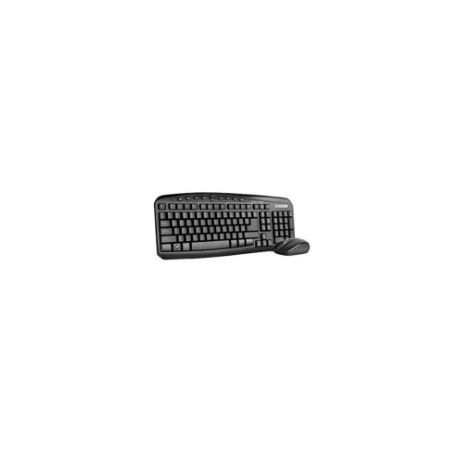 KIT VORAGO TECLADO Y MOUSE KM-303 INALAMBRICO MULTIMEDIA NEG