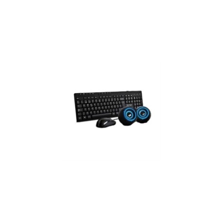 KIT VORAGO TECLADO Y MOUSE KMS-104 BOCINAS