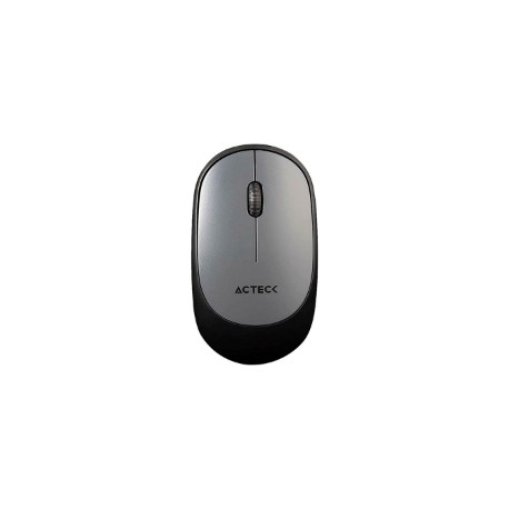 Mouse Acteck Optimize MI220 Inalámbrico Delgado y Ergonómico 2.4Ghz 1200dpi Color Gris-Negro