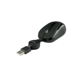 MOUSE EASY LINE  OPTICO ALAMBRICO NEGRO