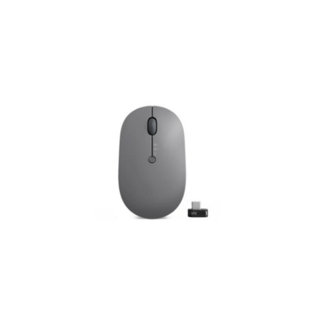 Mouse Lenovo Go Inalámbrico Multi-Dispositivo USB-C Color Negro