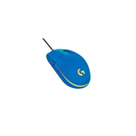 Mouse Logitech G203 LIGHTSYNC Gaming 8000 dpi 6 Botones Color Azul