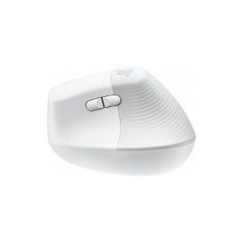 Mouse Logitech Lift Ergonómico Vertical 1000dpi Color Gris Pálido