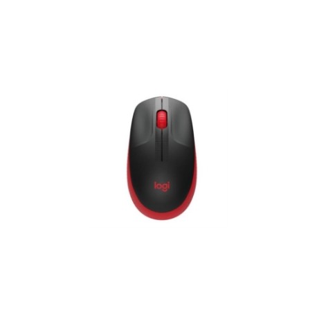 Mouse Logitech M190 Full Size Inalámbrico 1000 dpi USB Color Rojo