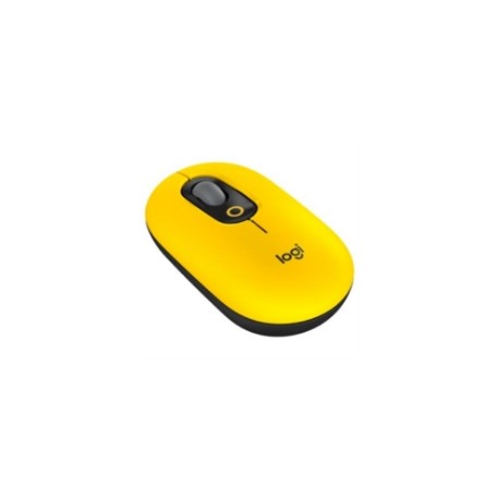 Mouse Logitech Pop Inalámbrico con Función Emojis Personalizable 1000dpi Color Blast