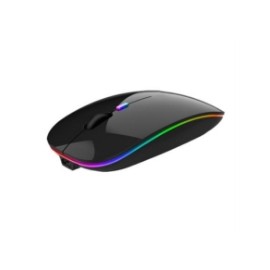 Mouse Nextep Inalámbrico Recargable Delgado/Silencioso RGB 1600