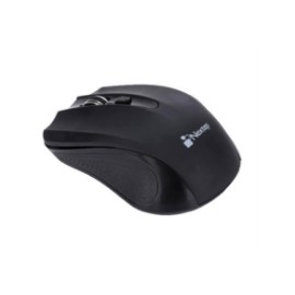 Mouse Nextep Inalámbrico USB Color Negro 1600 dpi Baterias