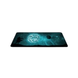 Mouse Pad Vortred Capacious Gaming Extra Grande Base Antiderrapante Color Negro