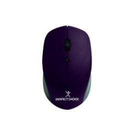 Mouse Perfect Choice Root Pro Inalámbrico 1600dpi Color Morado