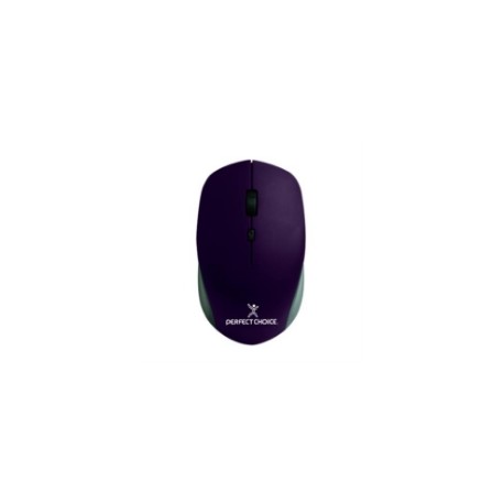 Mouse Perfect Choice Root Pro Inalámbrico 1600dpi Color Morado