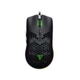 Mouse Vorago Game Factor MOG501 Ultralight Switch RGB 6200 dpi 6 Botones Color Negro