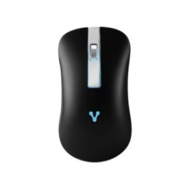 Mouse Vorago MO-305 Slim LED RGB Inalámbrico Recargable 800/1200/1600 dpi Color Negro