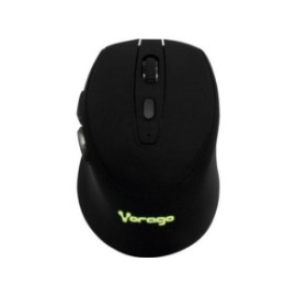 Mouse Vorago MO-306 Inalámbrico Iluminado 2400 dpi Recargable Color Negro