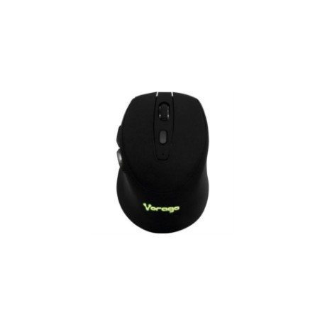 Mouse Vorago MO-306 Inalámbrico Iluminado 2400 dpi Recargable Color Negro