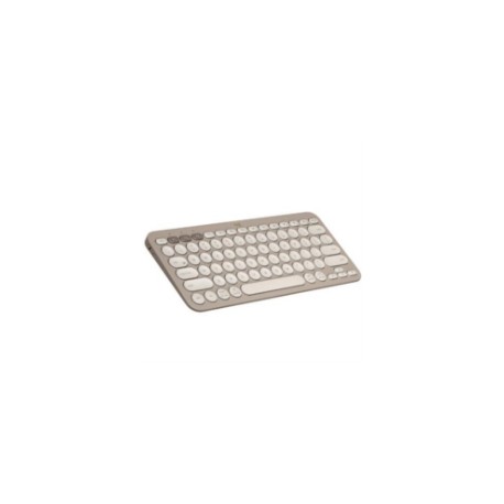 Teclado Logitech K380 Multi-Device Inalámbrico Bluetooth Color Almond Milk