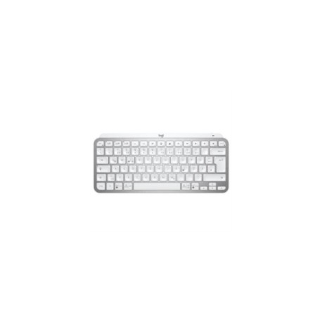 Teclado Logitech MX Keys Mini Inalámbrico Minimalista Color Gris Claro