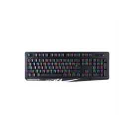 Teclado Mad Catz S.T.R.I.K.E. 4 Gaming Mecánico RGB Color Negro