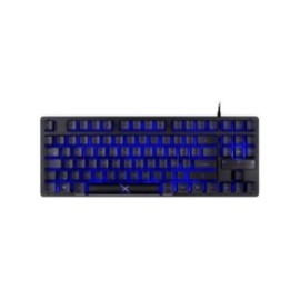 Teclado Stylos Xzeal Starter XST-300 Gamer Alámbrico Alambrico LED USB 87 Teclas Color Negro