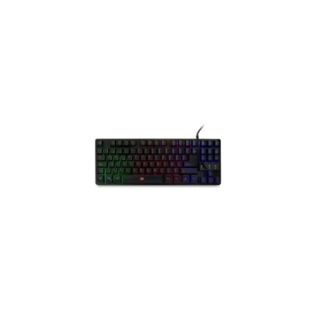 Teclado Vorago Start The Game KB-503 TenKeyless Iluminación RGB USB Color Negro