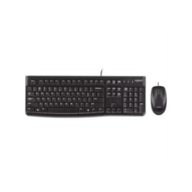 TECLADO Y MOUSE LOGITECH MK120 ALaMBRICO USB NEGRO