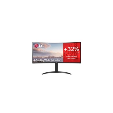 Monitor LG UltraWide Curvo 34" WQHD Resolución 3440x1440 Panel
