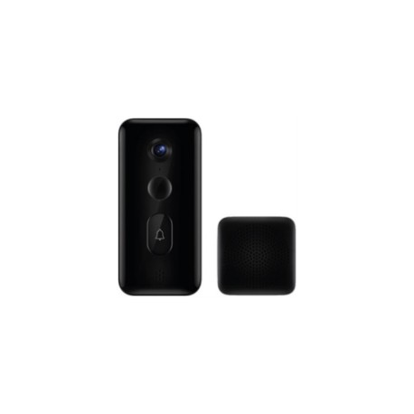 Timbre Xiaomi Smart Doorbell 3 Reconocimiento de Personas Audio Bidireccional Color Negro