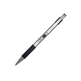 BOLIGRAFO ZEBRA F301 7000 NEGRO RETRACTIL METALICO C/12