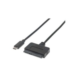 Adaptador Manhattan SATA a USB-C 3.1 SuperSpeed Color Negro