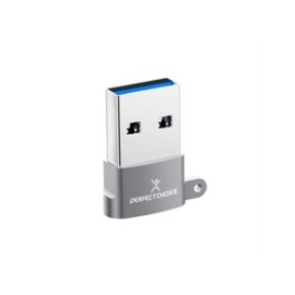 Adaptador Perfect Choice USB Tipo A a USB Tipo C