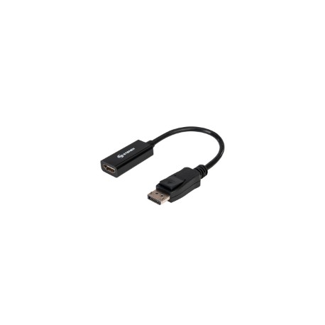 Adaptador Steren DisplayPort a HDMI Salida de Video Color Negro