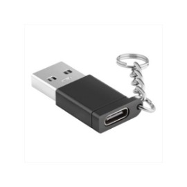 Adaptador Steren Tipo Llavero Jack USB-C a Plug USB 3.0